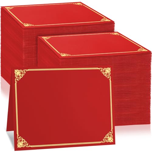 150 PCS Burgundy Diploma Covers 8.5x11 Certificate Holders Bulk Document
