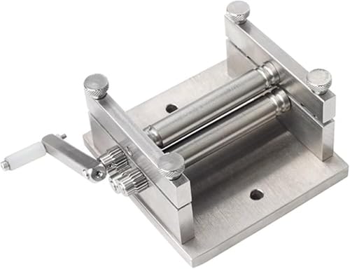 Acivirdde Manual Winding Machine, Metal/Jewelry Making and Craft Tools, DIY Model Hand Tools, Ideal for Artists and Hobbyists.