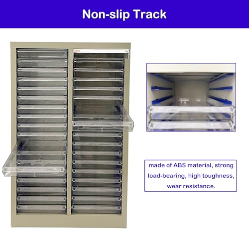 INTSUPERMAI Office Cabinets Document CFile Cabinet 36 Drawers Metal Document Storage Box