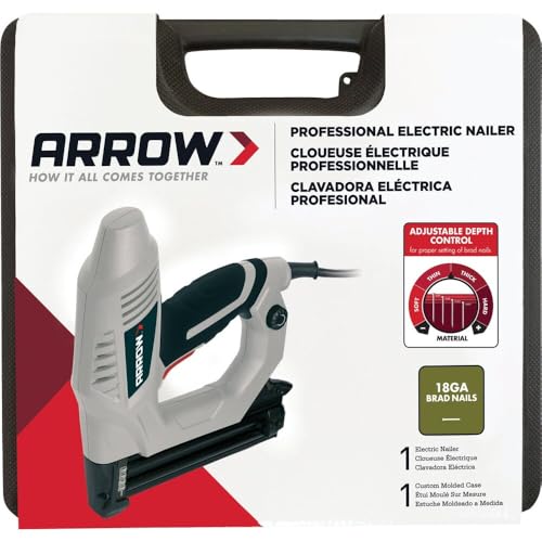 Arrow Fastener Staple Gun Electric Nail Gun - Heavy Duty, Easy Operation - 3 Pack