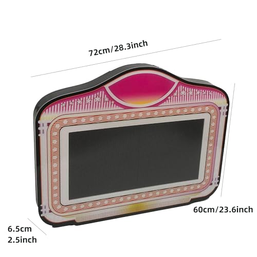 CHHMAELOVE New LED Letter Bottle Presenter with Remote Control, Bottle Girl Signs, APP Settings Scroll Play LED Color Display Screen, for Wedding,Birthday Parties, Club VIP Service, Party, Bar etc.