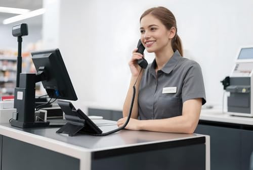 YealinkT73W IP Phone (1301009) - Corded/Cordless - Bluetooth, Radio Frequency - 5 Multiple Conferencing - Wall Mountable