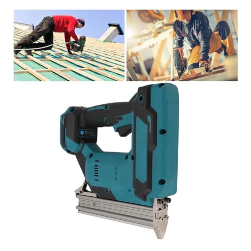 Professional Heavy Duty Stapler Cordless Nailer for BL1850 18V Lithium Battery Powered Staple Gun Depth Adjustment Impact Drive Automatic Stapler