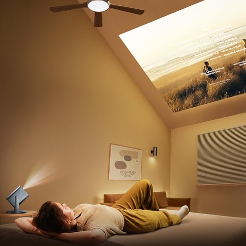 Hisense Laser Mini Projector C2, 65-300", Gimbal Design, 4K, Triple Color Laser, 110% BT.2020, 2000 ANSI Lumens, 1700:1 Native Contrast, Dolby Vision, HSR240, Sound by JBL