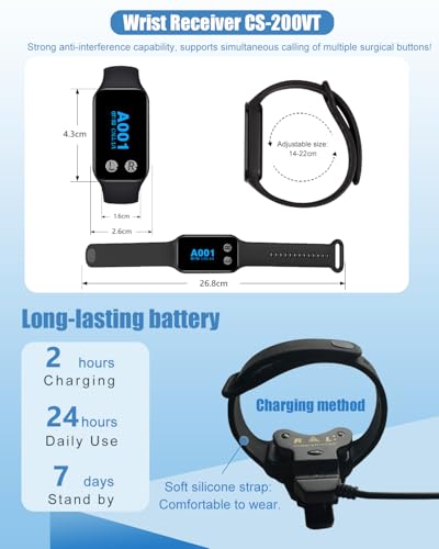 Wireless Calling System Waiter Service System Restaurant Table Call System for Restaurant Cafe Hospital Factory Office
