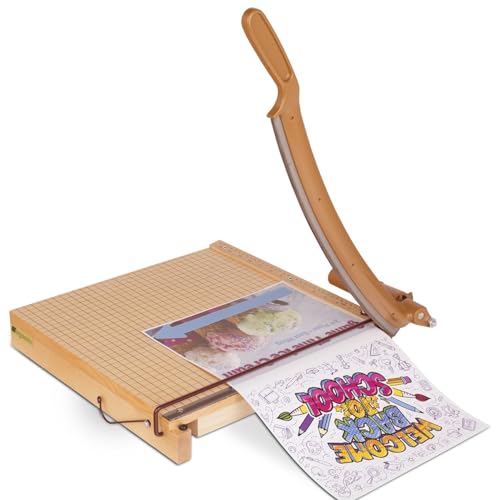 Swingline Paper Trimmer, Guillotine Paper Cutter, 15" Cut Length, 15 Sheet Capacity, ClassicCut Ingento (1142)