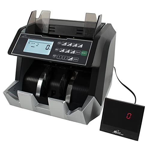 Royal Sovereign USD Money Counter with Add and Batch Mode, Value Counting and UV/MG/IR Counterfeit Bill Detection for Small Business (RBC-E105-ADBK)