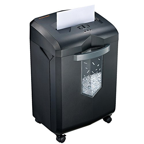 Bonsaii 18-Sheet Cross-Cut 60-Min Run Heavy Duty Paper Shredder