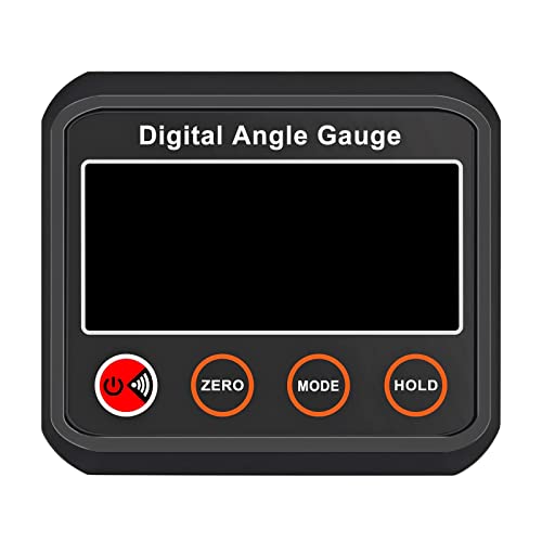 TEOYETTSF LCD Digital Angle Gauge Level Box Protractor Angle Finder Inclinometer Base Function Measuring Tools
