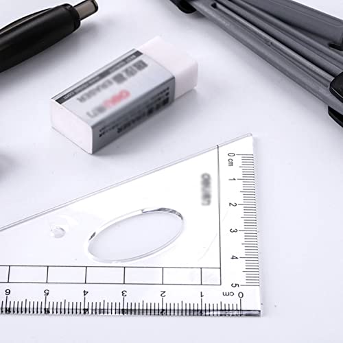 DUHTFCY Compass Geometry Kit Math Compass Set Geometry Compasses Set for Architect Engineer Student Geometry Precision Tool Circle Drawing Tool Compass Set