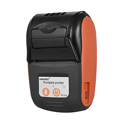 PENGCHEN PT-210 Portable Thermal Printer Handheld 58mm Receipt Printer for Retail Stores Restaurants Factories Logistics