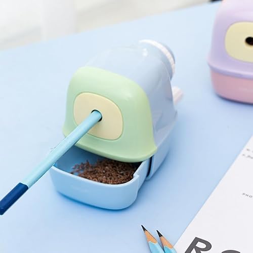 ZSRUIKJN Pencil Sharpener Students Use Hand-Operated Automatic Lead