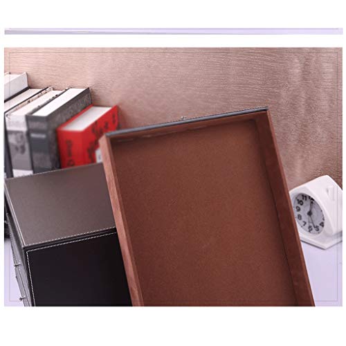 AFPSDLFJDLS Document Organizer - File Sorter Organizer, All-Purpose Document Letter Mail Tray Sorter Adjustable Shelves Home Office, Natural(E)