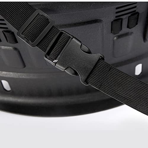 UIOLCFF Adjustable Car Chair Back Support Seat Lumbar Waist Cushion Ventilate Mesh Pad for Office Home