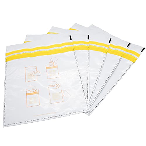 Deposit Bags 9" x 12" Cash Deposit Bag【4 × Security Protections】Money Deposit Bag (500)
