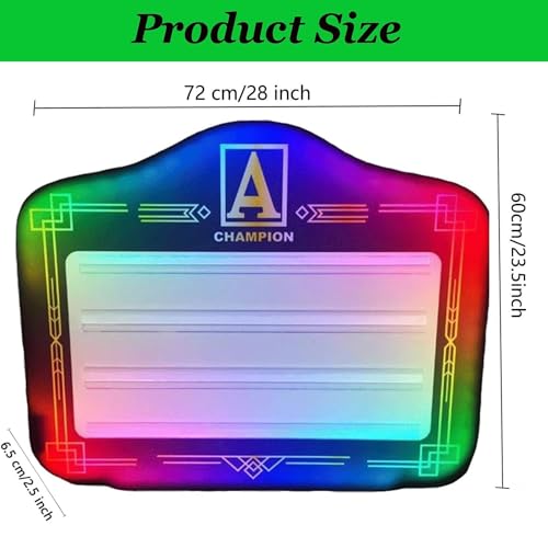 Cinema Light Box LED Letter Bottle Presenter Letters/Numbers Board Customized Your Message for Home Decor,Wedding,Birthday Parties