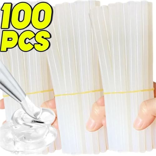 Hot Glue Sticks Transparent Glue Sticks 7/11MM Strong Home DIY(11x190mm,50pcs)