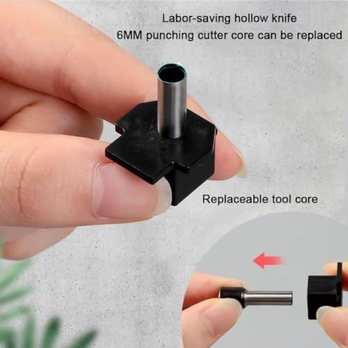 Corner Rounder Punch Corner Cutter Corner 100 Sheet Paper Punch Round Corner Hole Punch, with 3.5mm, 6mm & 10mm Blades, Creates Round Corners, Semi-Circles & Holes