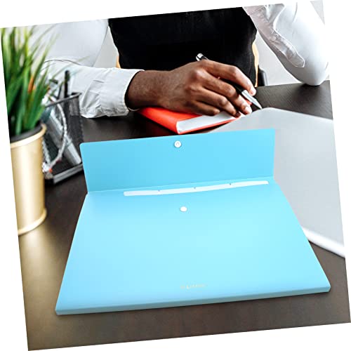 XlyCjkb File Folder, 5pcs Portable Organ Bag Expanding Folder Accordion Folder Office Folder Holder Wallet Accordion Organizer Purse Holder Stand Student documents Multi-Layer, Green