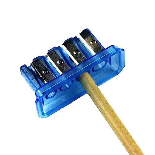 Multifunctional 4 Holes Charcoal Pencil Sharpener Long Core Lead Drawing Art Manual Sketching Supplies