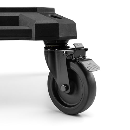 ToughBuilt StackTech 4-Wheel Cart Tool Box Dolly with 4 Locking Casters