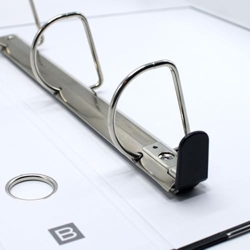 3-Ring Premium Legal Binder for 8.5" x 14" Paper, 4pk - White, by Bindertek