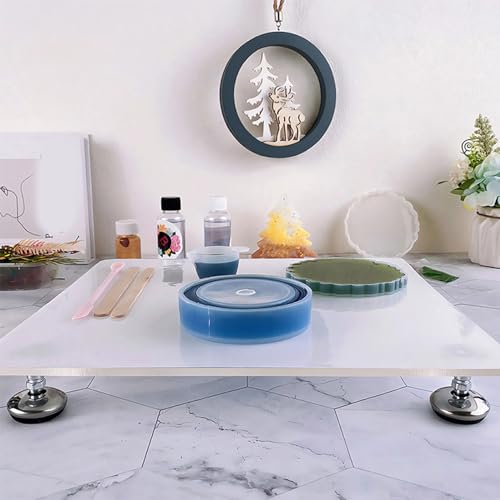 Bubble Equipped Epoxy Resin Leveling Table for Crafting Painting Projects Multipurpose Leveling Table Resin Works