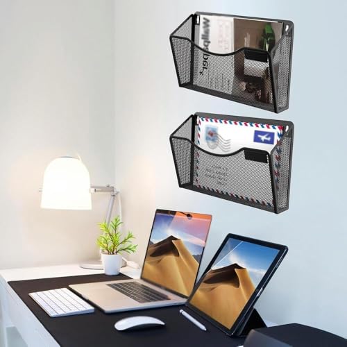 File Rack Office Desk Underneath Magazine A4 Paper File Folder Organizer Document Storage Letter Trays