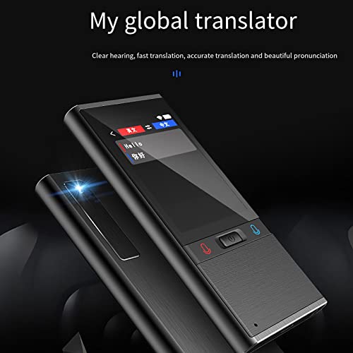 Language Translator Portable Instant Translator Device - Portable Two Way Voice Interpreter, Portable Foreign Language Translators Device, Portable Languages Two Way Instant Voice Translator Effi