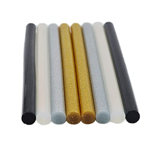 ZTBH Hot Melt Glue Sticks 50 Pcs 11mm*200/3000mm Hot Melt Glue Sticks, for Glue Gun Craft Phone Case Repair Accessories, Adhesive Stick Clear Black Melt Glue Stick (Diameter : Clear, Length : 300mm)