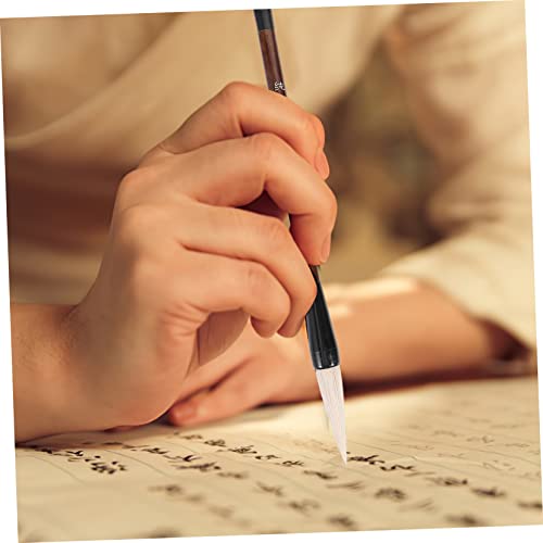 Chinese Calligraphy Brush Kanji Drawing Brush Beginner Students，1 Set Calligraphy and Painting Brushes Japanese Stationary Chinese Calligraphy Brush Student Writing Stationery Writing Brush Painting D
