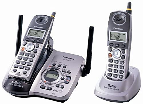 Panasonic KX-TG5632M 5.8 GHz FHSS GigaRange Digital Cordless Answering System with Dual Handsets