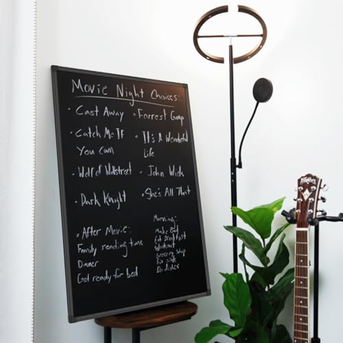 Lockways Magnetic Chalkboard 48 x 36 Large Wall Decor Blackboard