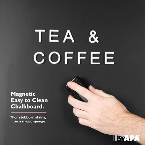 Ilyapa Double Sided Chalkboard Sign - 21x35 inch Magnetic Sidewalk Sign
