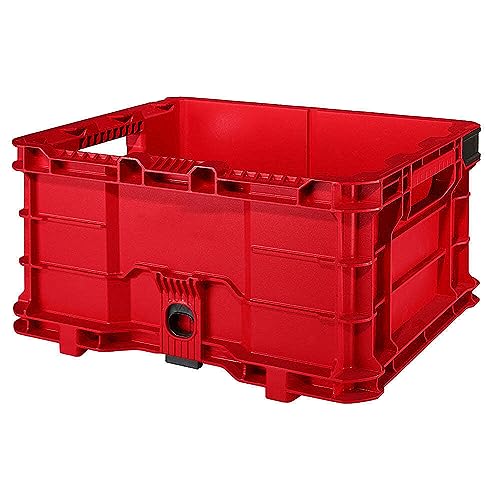48-22-8440 for MiIwaukee Tool Storage Crate Impact Resistant Versatile Polymer, Red