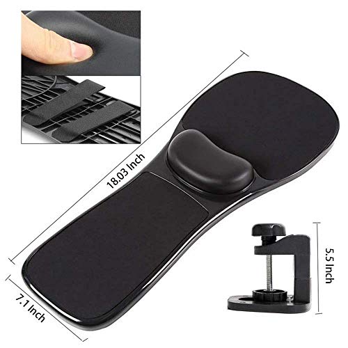 DZDZXQG Computer Hand Bracket Dual-use Hand Arm Support Bracket Pallet Rack Wrist Rest Game Armrest Ergonomic Design for Computer desks and desks Wrist Rest
