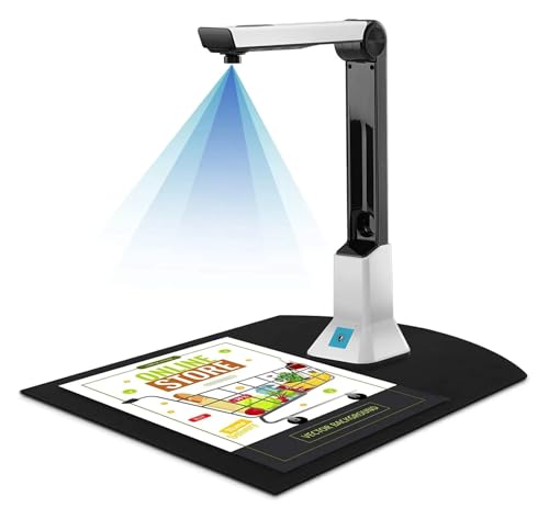 Document Scanner 10 Mega Pixel A4 Book Portable Documents Camera Paper Files High Definition escaner Documentos A3