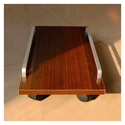 HEAIQI Computer Stand Pc Stand CPU Rolling Stand, Mobile PC Holder, Computer Host Stand with Wheels Under Home Office Desk, Computer Tower Cart Computer Tower Stand Printer Stand(C,Large)