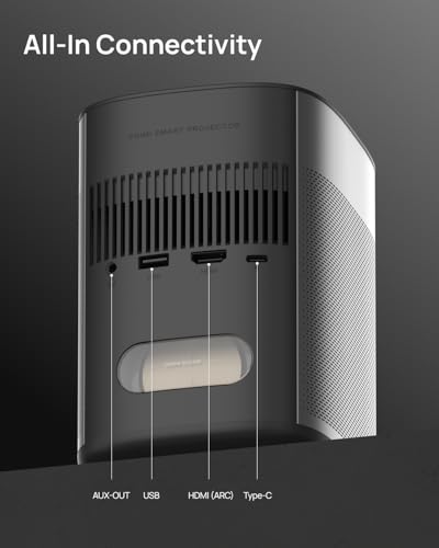 XGIMI MoGo 2 Pro (New) 1080P Portable Projector, Supports 4K, Auto Focus