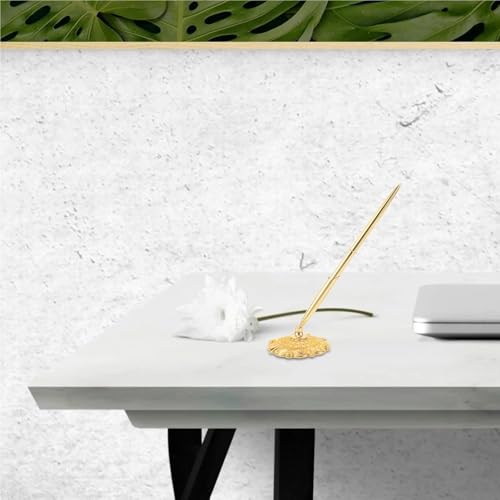 Anenog Wedding Pens For Guest Book Desktop Sign Pen for Smooth Writing on Office Counter & Desk Use For Wedding Bridal Engagement