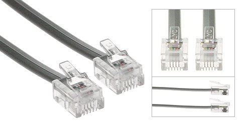 Alzatex Standard Phone Cord 200 FT 6P4C RJ11