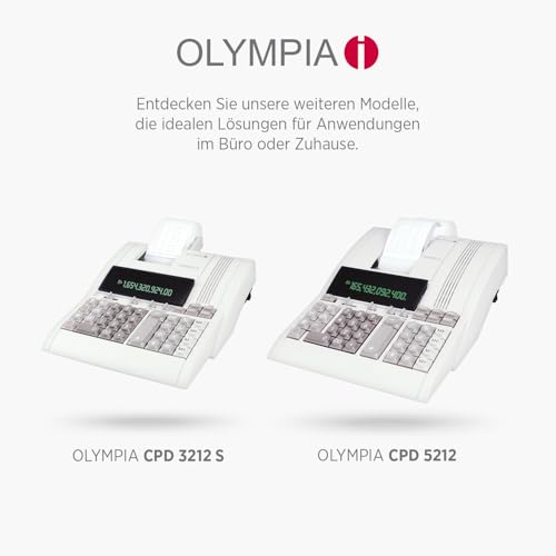 OLYMPIA Desktop Calculator CPD 512