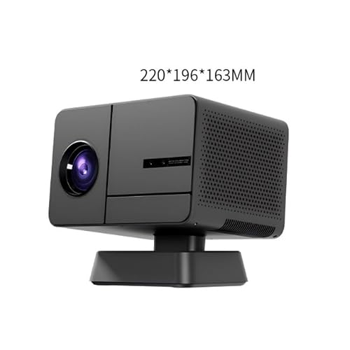 GYECWIOCM Video Projection High Definition 1080P Fully Automatic Focusing Home Theater Projector for Living Room