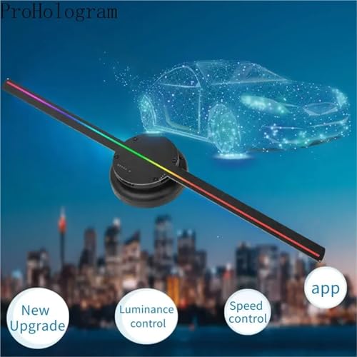 42cm 3D Hologram Projector Fan WiFi Transmit Picture Video Commercial Display Holographic Led(PD42 Upgrade)