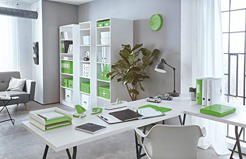 Leitz 10060054 A4 Lever Arch File, 50 mm Spine Width, Wow Range, Green
