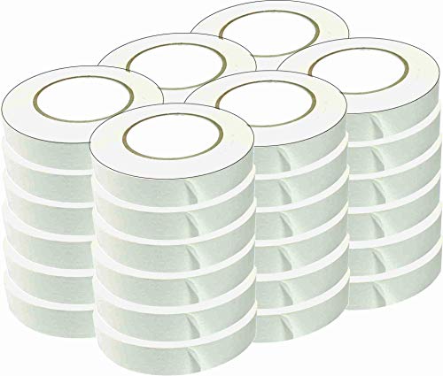 American Recorder 1" x 60 Yards White Console Tape (12)