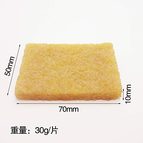 ZHONGJIUYUAN 30 Pieces Crepe Eraser Rubber Pick up 7X5X1CM
