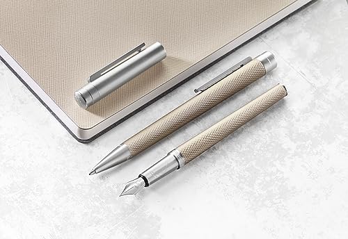 Hahnemuhle, FineNotes Luxury Writing Instruments, Slim Edition, Beige, Rollerball (18305000)