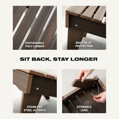 Breeo Foot Rest (Brazilian Walnut)