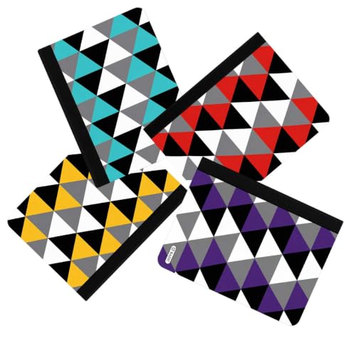 OMURA 48 Pack, Geometric Composition Book C/R 100 Sheets